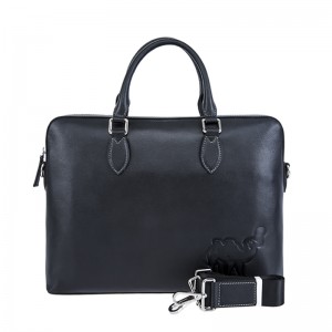 18SG-6813F factory over 15 years high quality laptop tote men genuine leather laptop briefcase