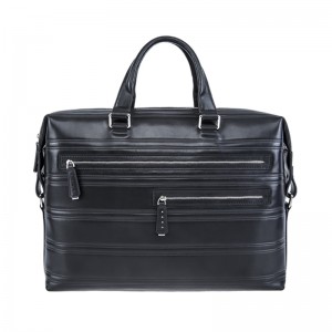 18SG-6818F Mens Messenger Bag Multi Pocket Handbag Leather Bags Men Briefcase