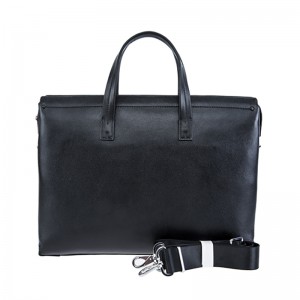 18SG-6820F Excellent top quality OEM business laptop tote genuine leather briefcase for men