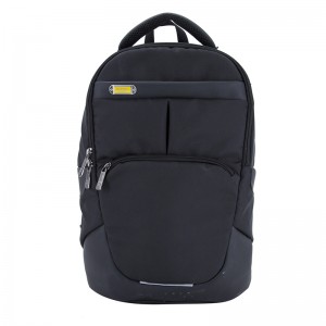 18SA-7476D Trendy Fashion Black University College Book Pack Computer Backpack Laptop Backpack Daypack